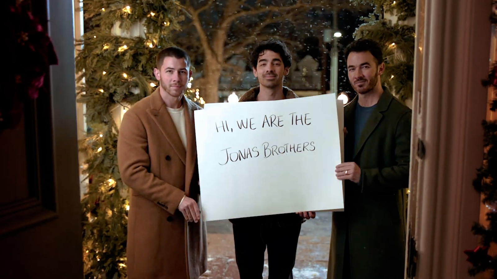 Jonas Brothers head to Disney+ for Christmas movie