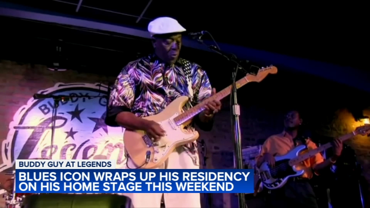 Buddy Guy wrapping up annual residency at Legends club in Chicago