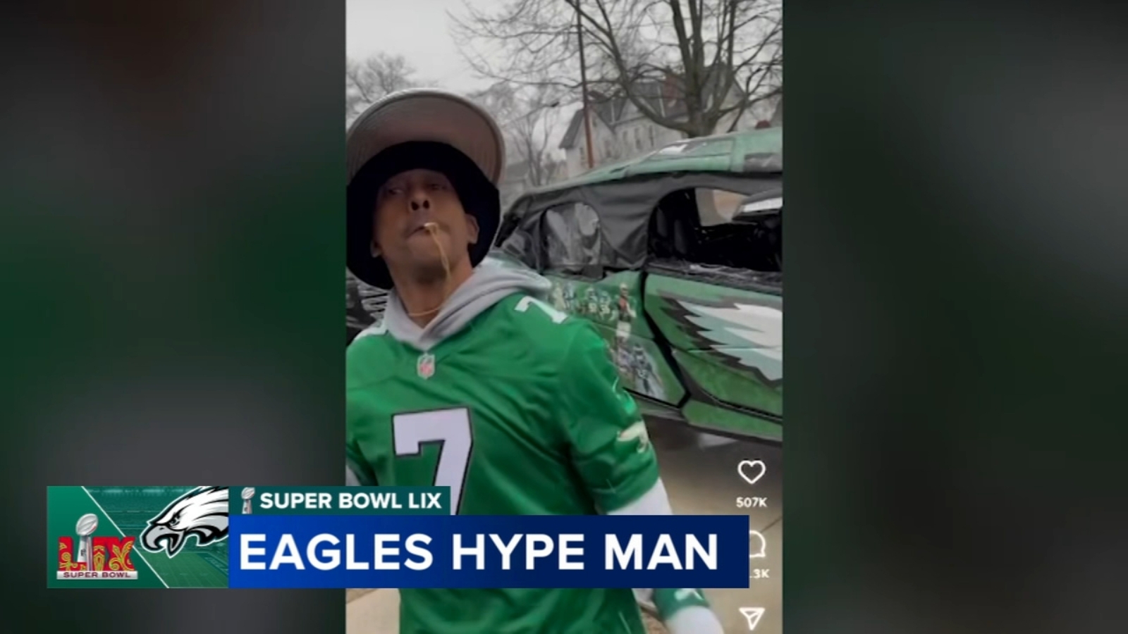 Who is Gillie Da King? Eagles' unofficial hype man brings joy to fans ...
