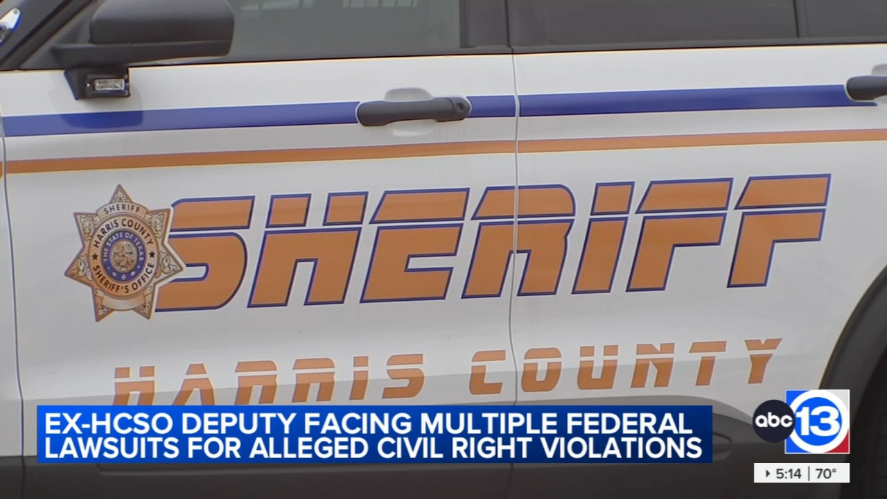 Former Harris Co. Sheriff's Office Deputy sued twice for allegedly violating civil rights