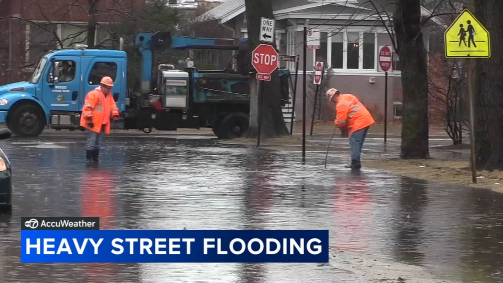 Chicago weather: Heavy rain causes flooding across parts of area during ...