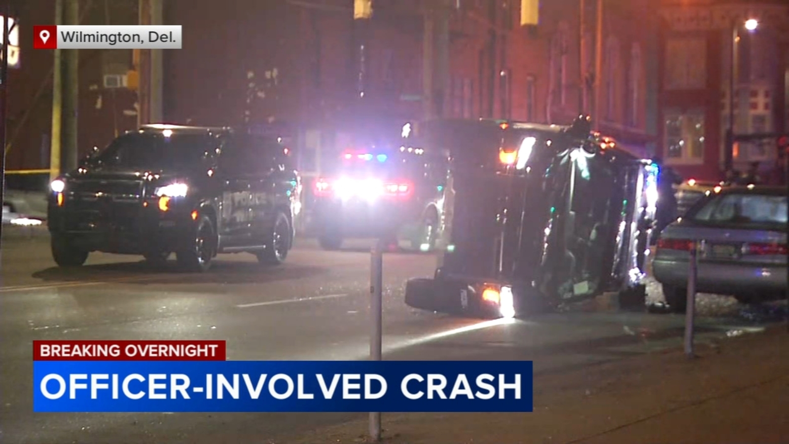 Wilmington, Delaware crash involving police cruiser sends officer ...
