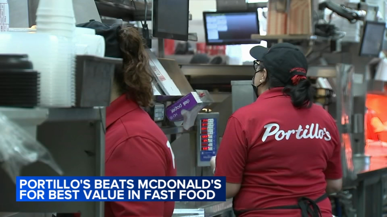 Portillo's beats McDonald's for best value in fast food: survey