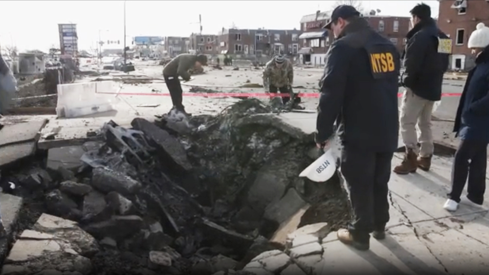 New video gives closest look yet at NE Philly plane crash site