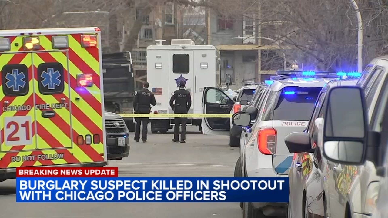 Burglary suspect fatally shot by CPD in West Side shootout: Officials