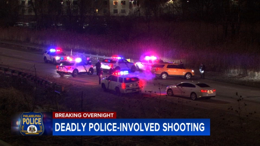 Man killed after confrontation with police near entrance ramp to Philadelphia International Airport