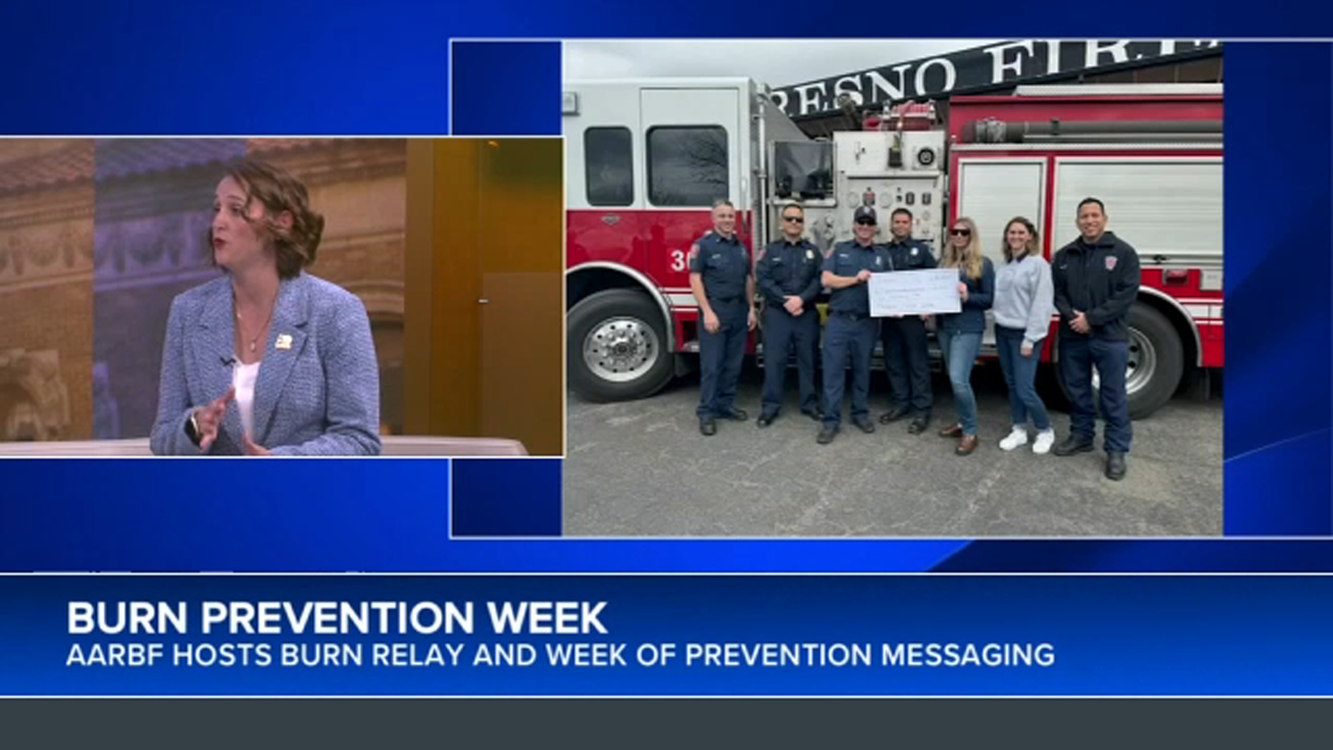 Valley fire crews participating in 'Burn Relay' to raise awareness for burn victims