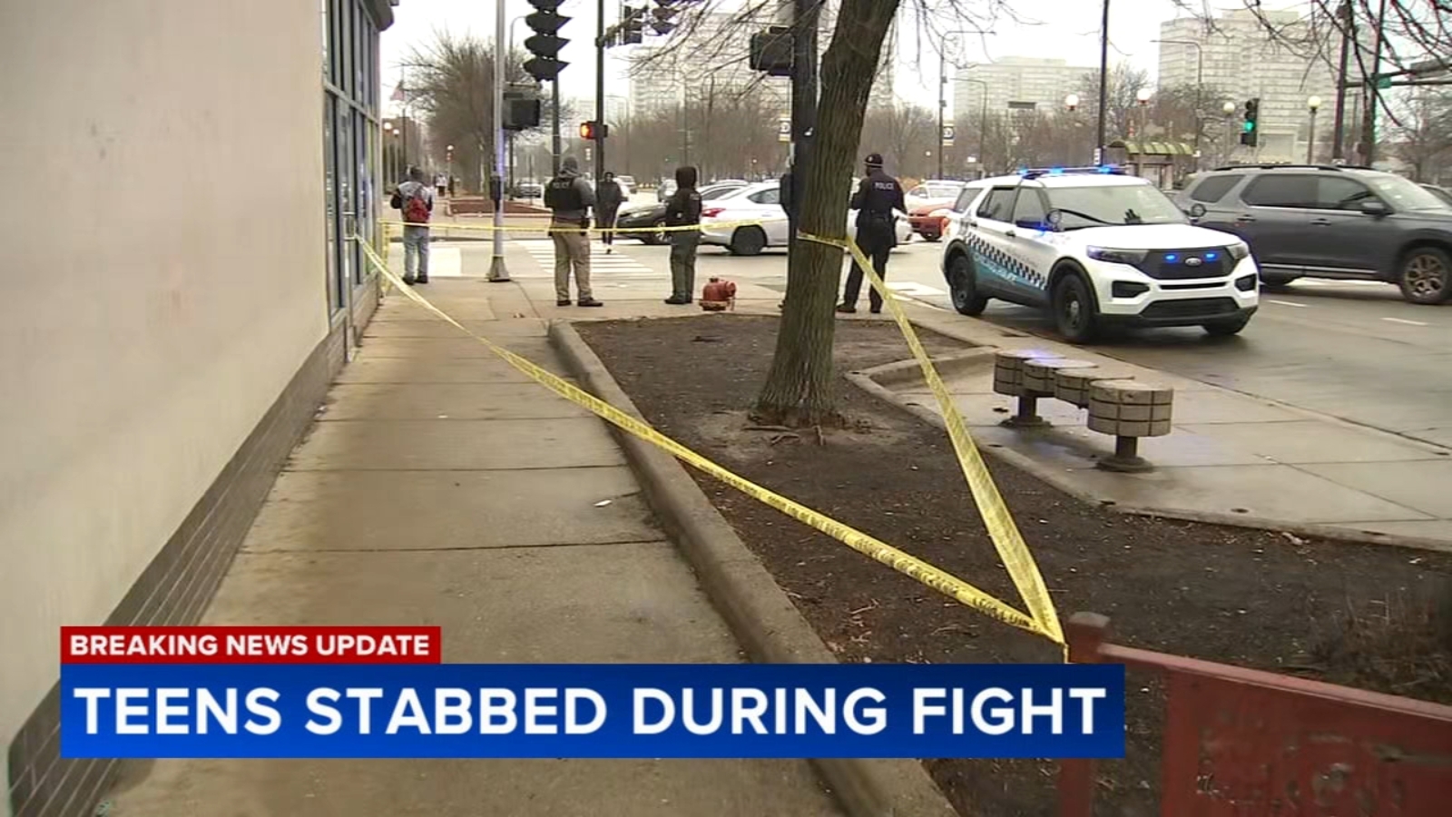 Bronzeville, Chicago stabbing today: 2 teen boys stabbed during fight ...