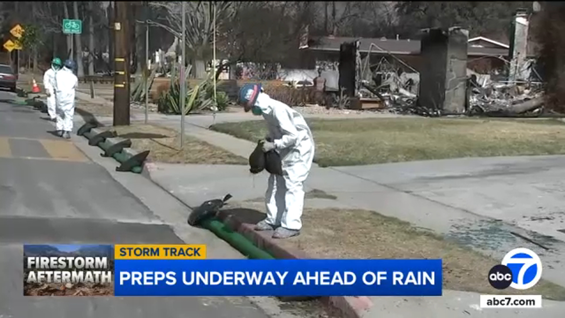 Preparations underway in SoCal burns areas ahead of rain