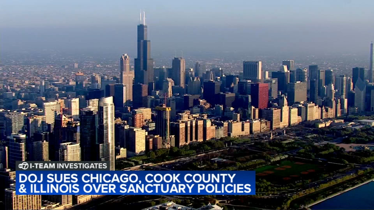 DOJ sues Chicago, Illinois and Cook County over sanctuary policies