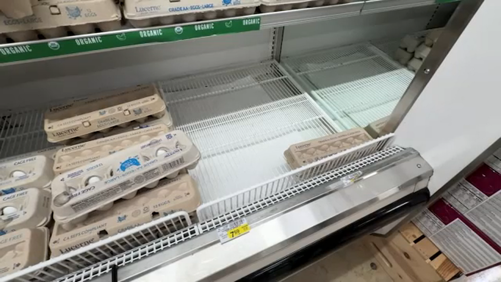 Valley stores limit egg purchases amid shortage, customers line up early to get theirs