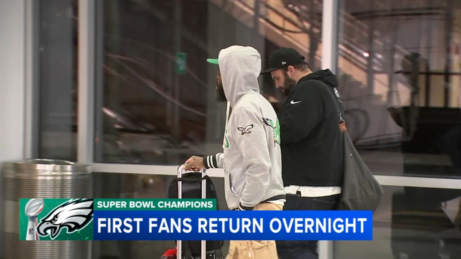 1st Eagles fans return home after Super Bowl win - 6abc Philadelphia