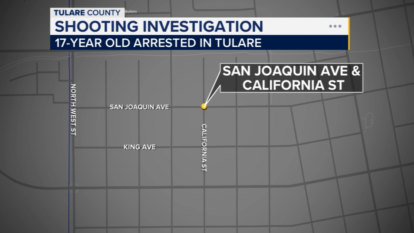 17-year-old arrested for deadly Tulare shooting, police say