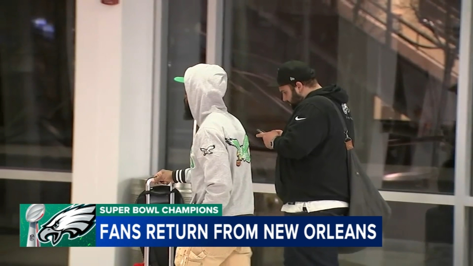 Philadelphia Eagles fans return after home after Super Bowl win - 6abc ...