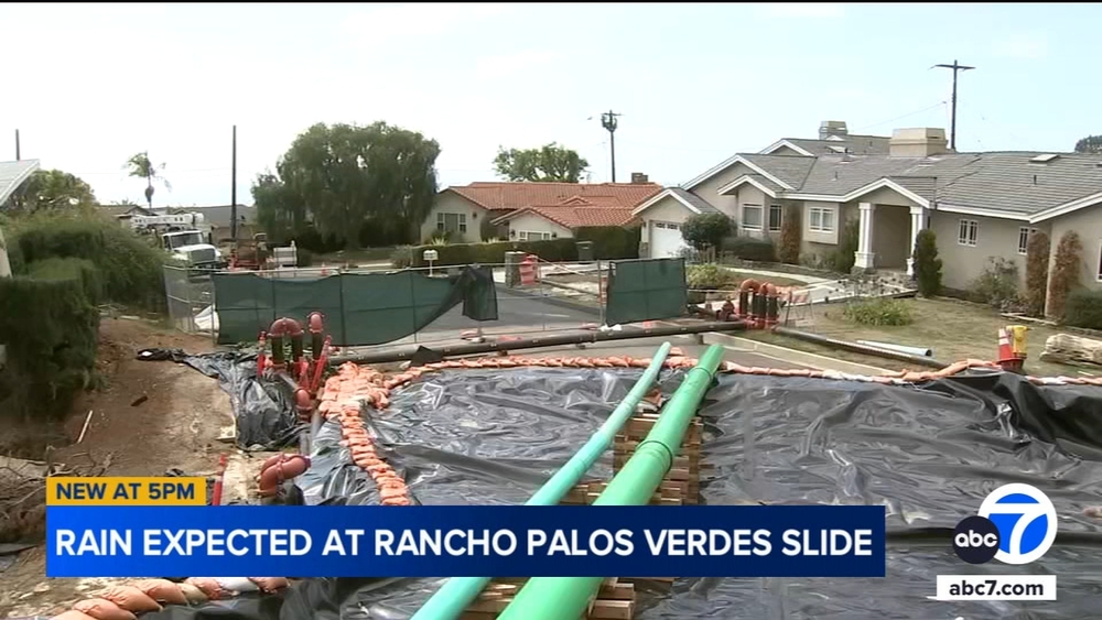 Incoming storm sparks worry over land movement in Rancho Palos Verdes