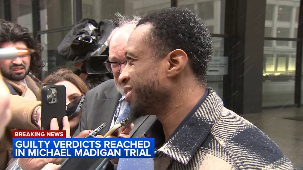 Juror speaks moments after partial verdict in Madigan trial