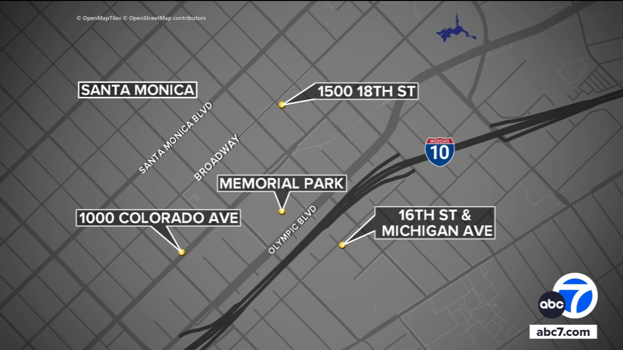 Arson suspect arrested in series of fires, Santa Monica police say