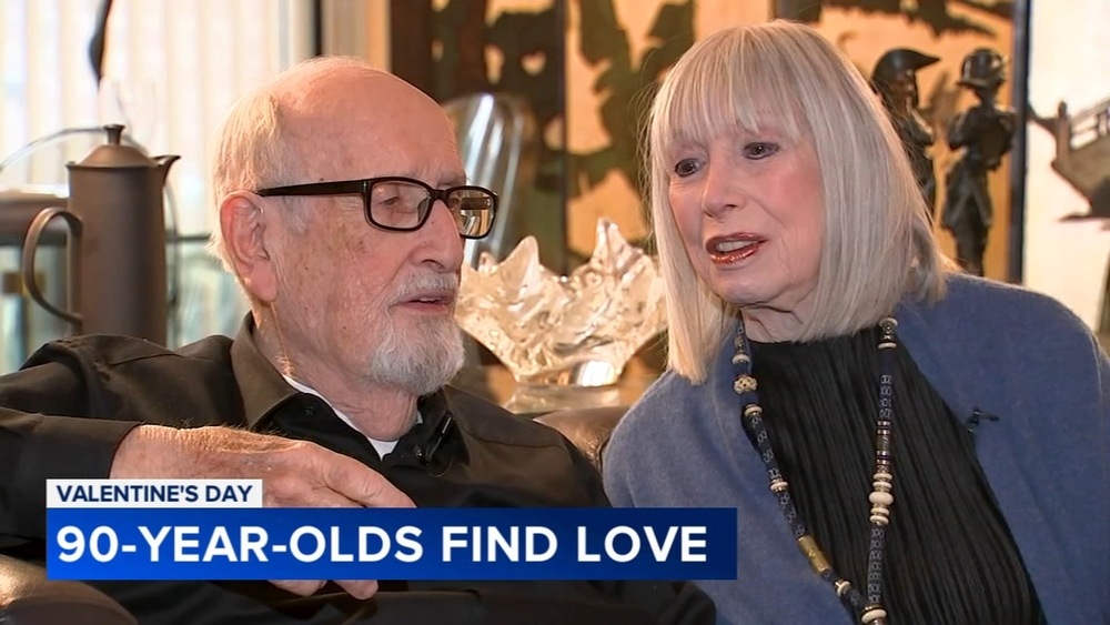 Never too late to find love! Couple shares story of meeting in their 90s
