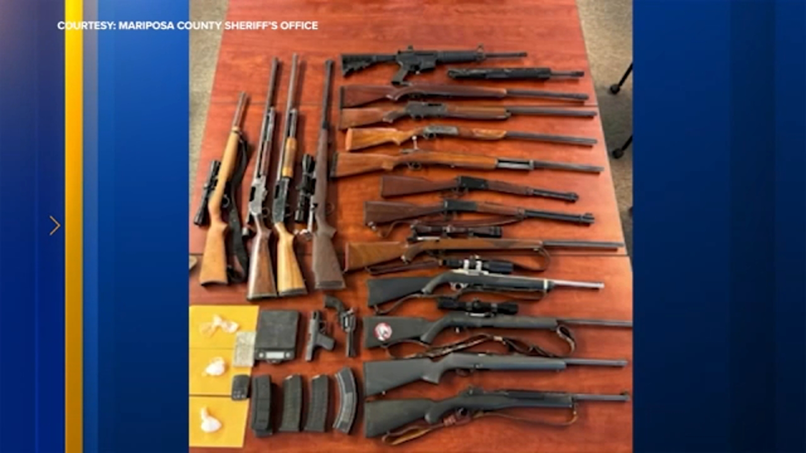 5 arrested on drug and gun charges in Mariposa County, deputies say ...