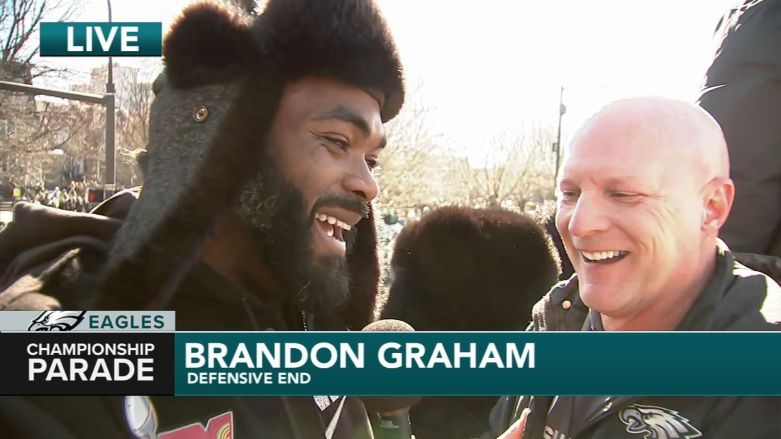 'Stay tuned,' defensive end Brandon Graham says when asked about season ...
