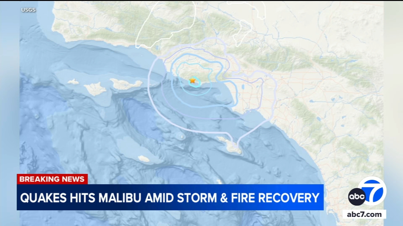 3.5 magnitude earthquake strikes Malibu hours after previous temblor
