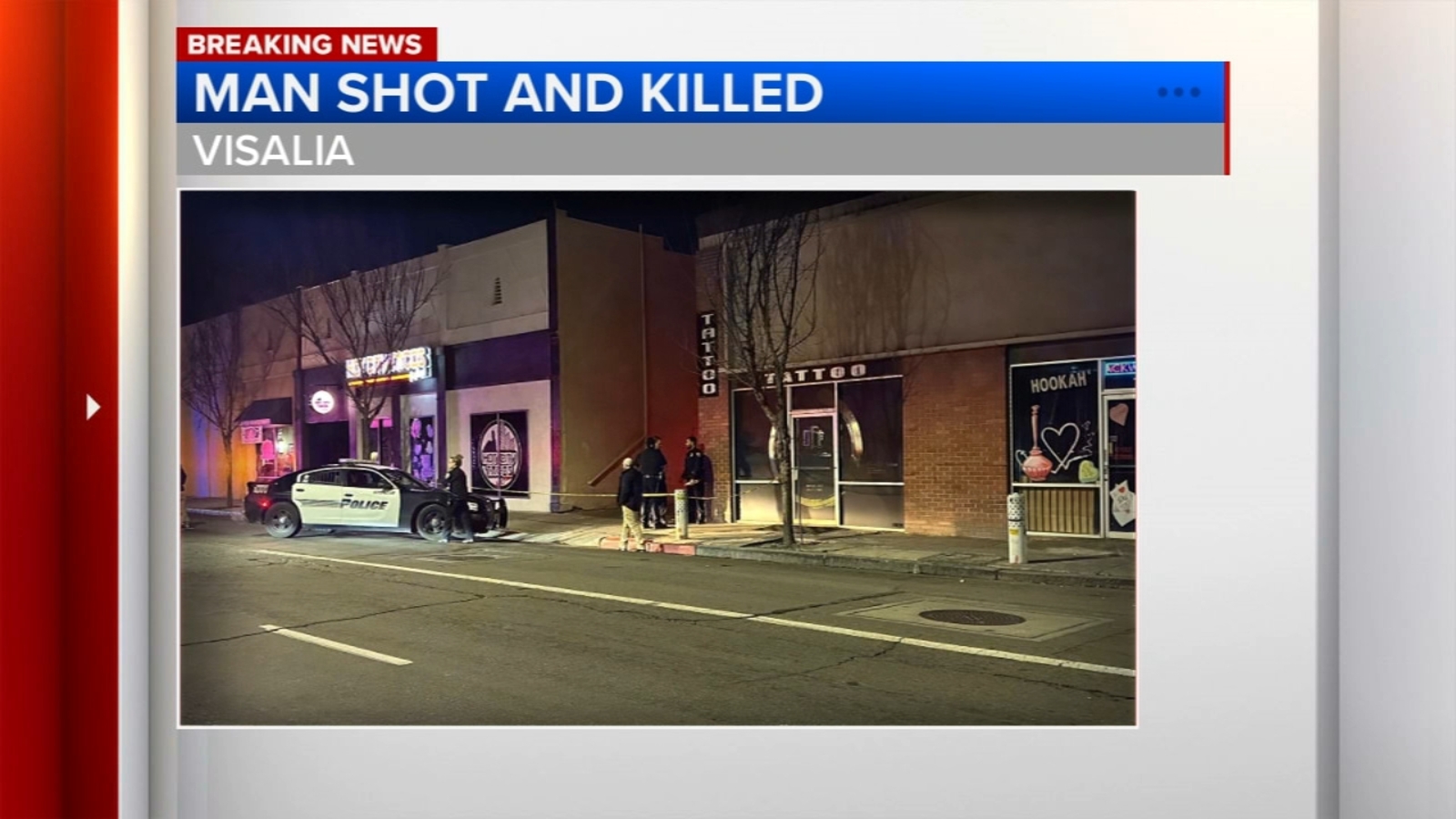 Man shot and killed in Visalia alleyway, police say