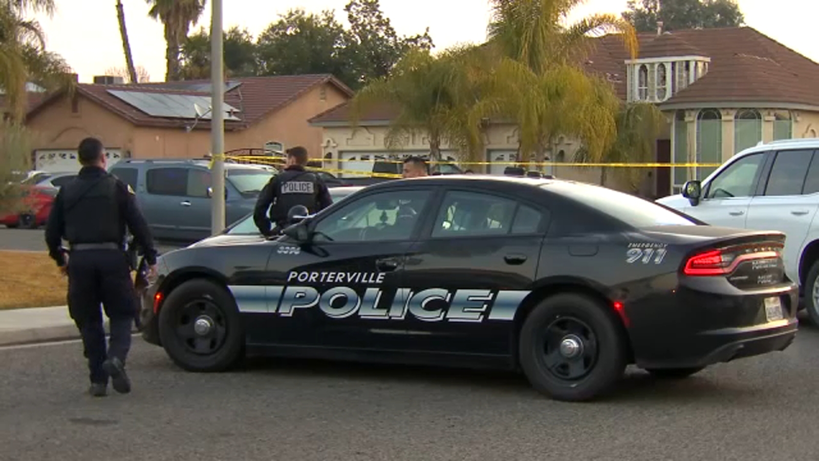 Heavy police presence in Porterville neighborhood
