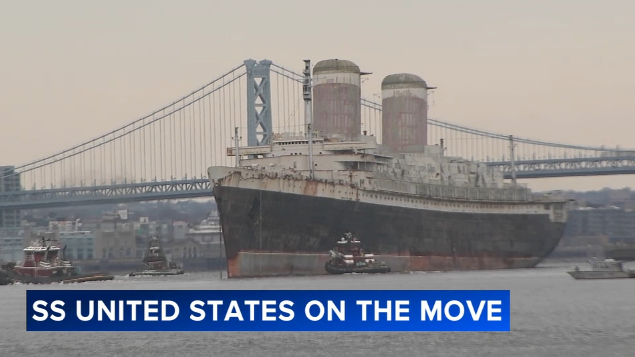 SS United States Tracker Historic - 15933632 021925 Wpvi Ssus On The Move Beccah 6pm CC Vid 