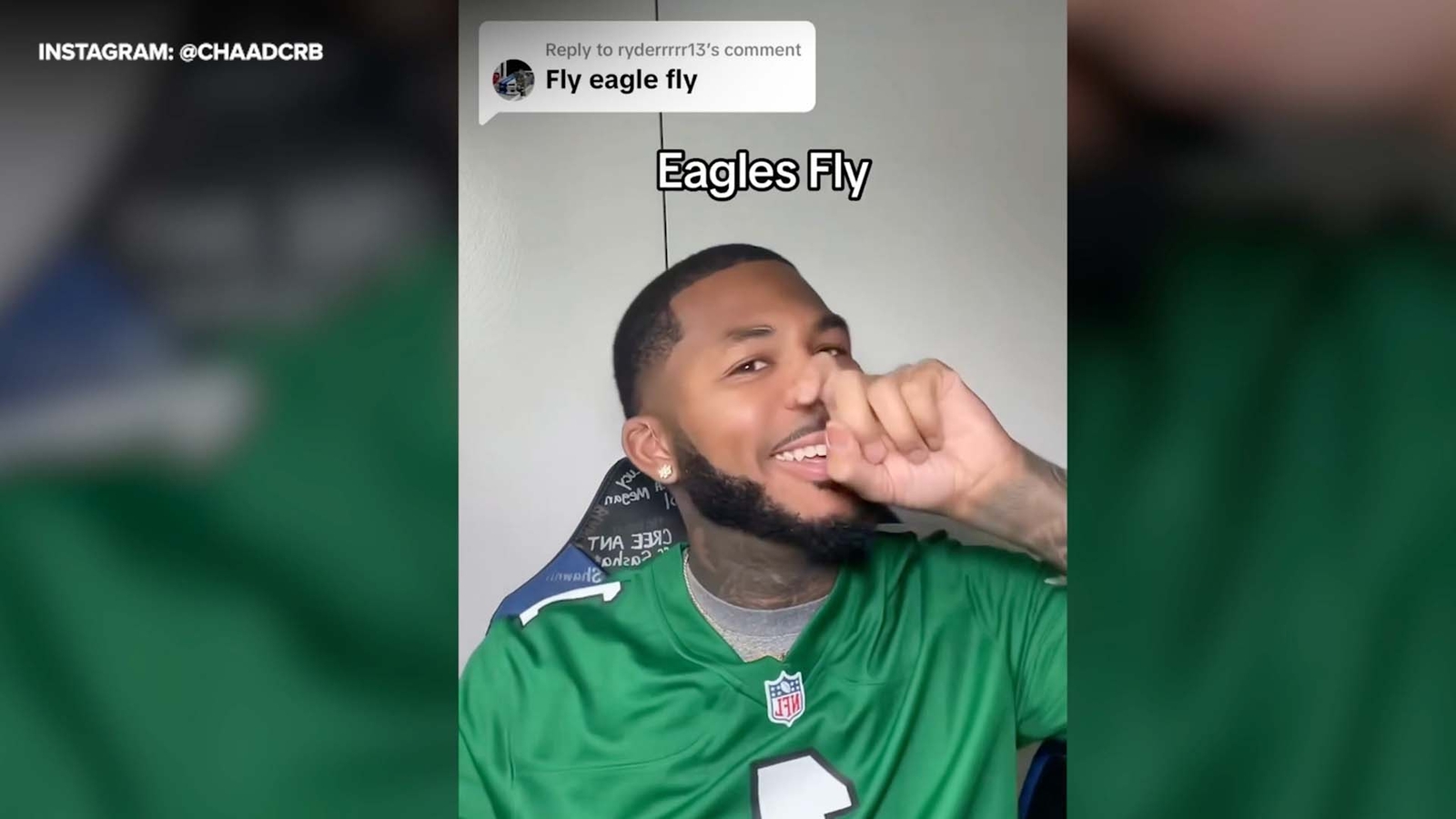 Eagles fan uses sign language to unite fans on social media - 6abc ...