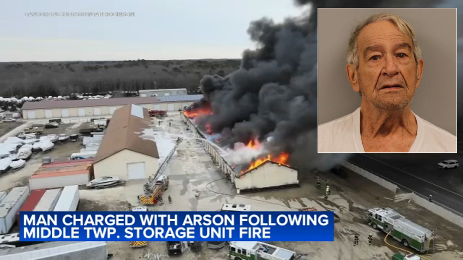 NJ man charged with arson after allegedly starting fire in Middle ...