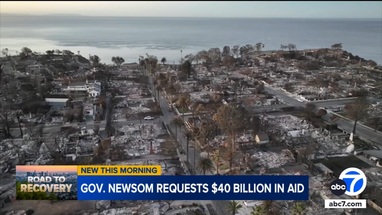 Gov. Newsom asks Congress for nearly $40 Billion for wildfire recovery