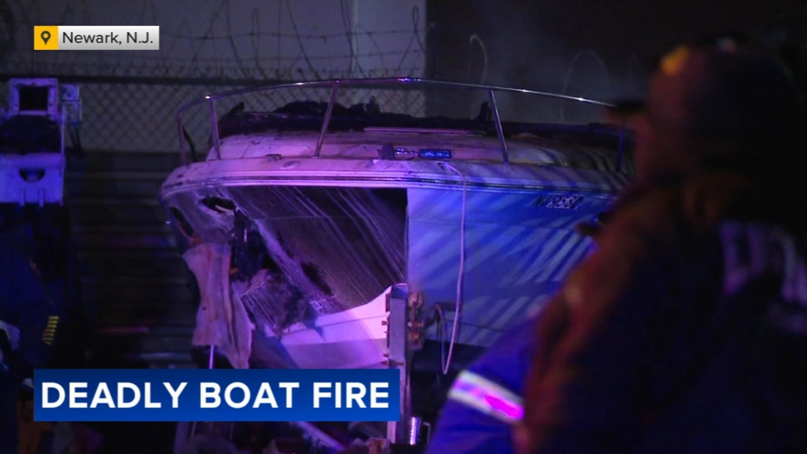Boat fire near Newark Liberty International Airport leaves 2 women dead ...