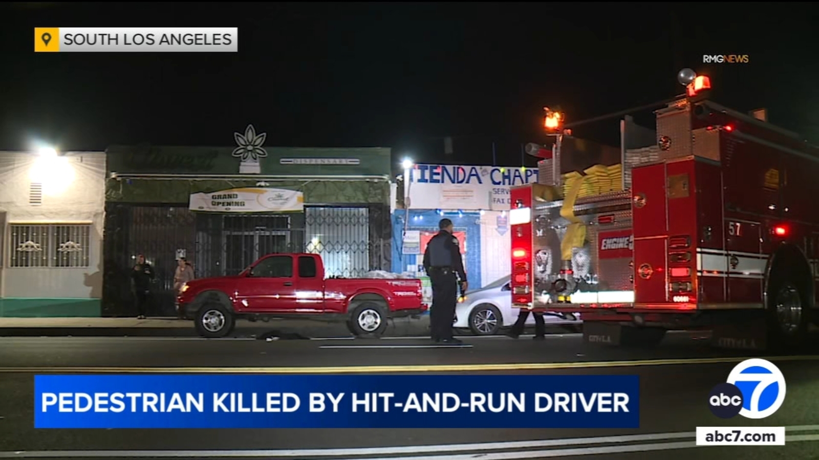 South Los Angeles street race ends in deadly hit-and-run - ABC7 Los Angeles