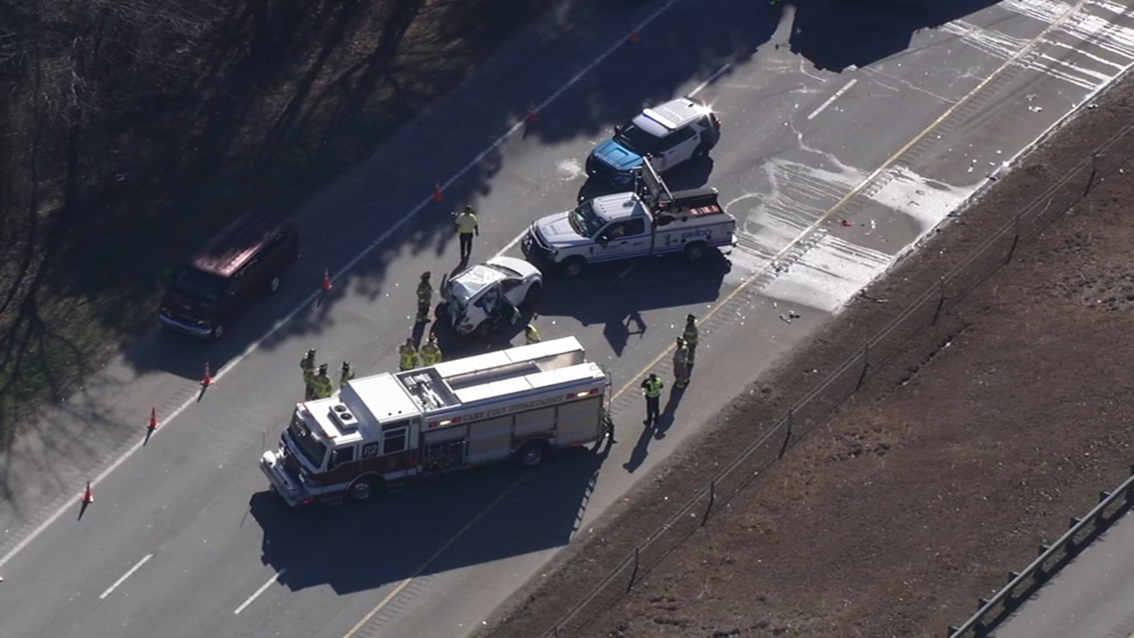 Raleigh crash | At least 3 injured in crash on Wade Avenue near I-40 in ...