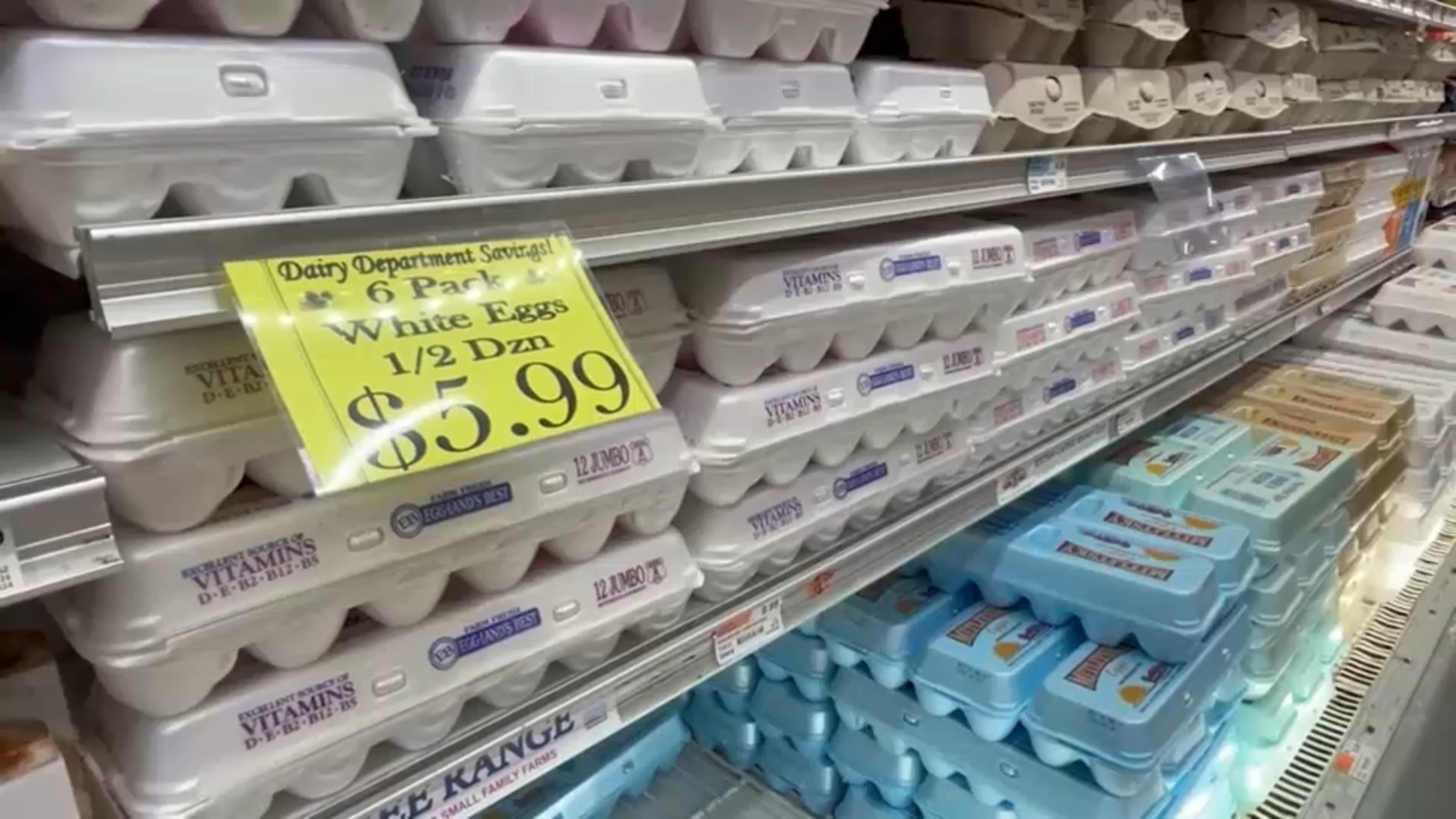 Comparing egg prices amid bird flu killing hens across U.S. - ABC7 New York