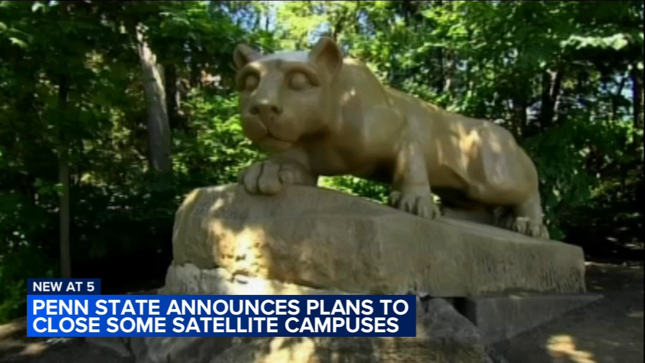 Penn State to close some branch campuses due to declining enrollment
