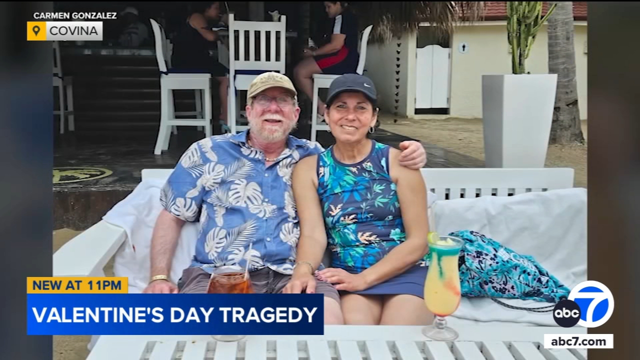 Covina couple struck by car on Valentine's Day, boyfriend killed