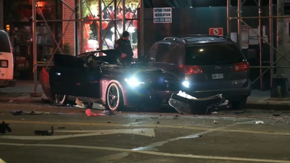 East Elmhurst crash: Driver dead, off-duty firefighter charged