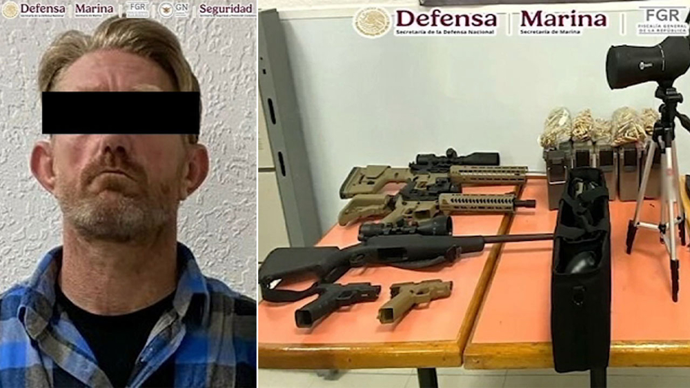 CA man arrested for trying to enter Mexico with Sinaloa cartel weapons
