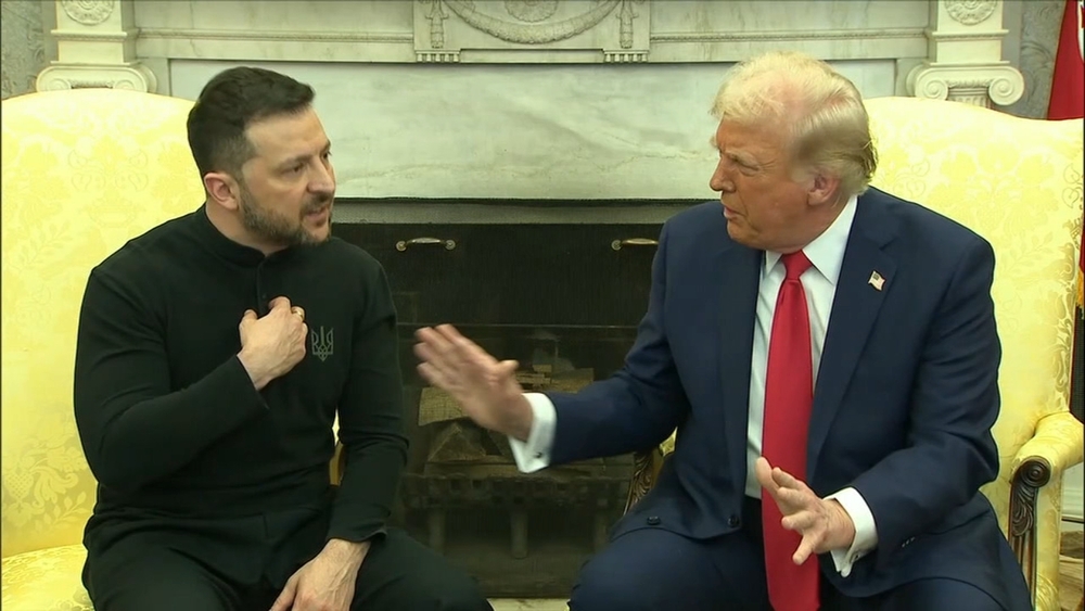 Trump throws comparisons to Biden, Obama during Zelenskyy exchange