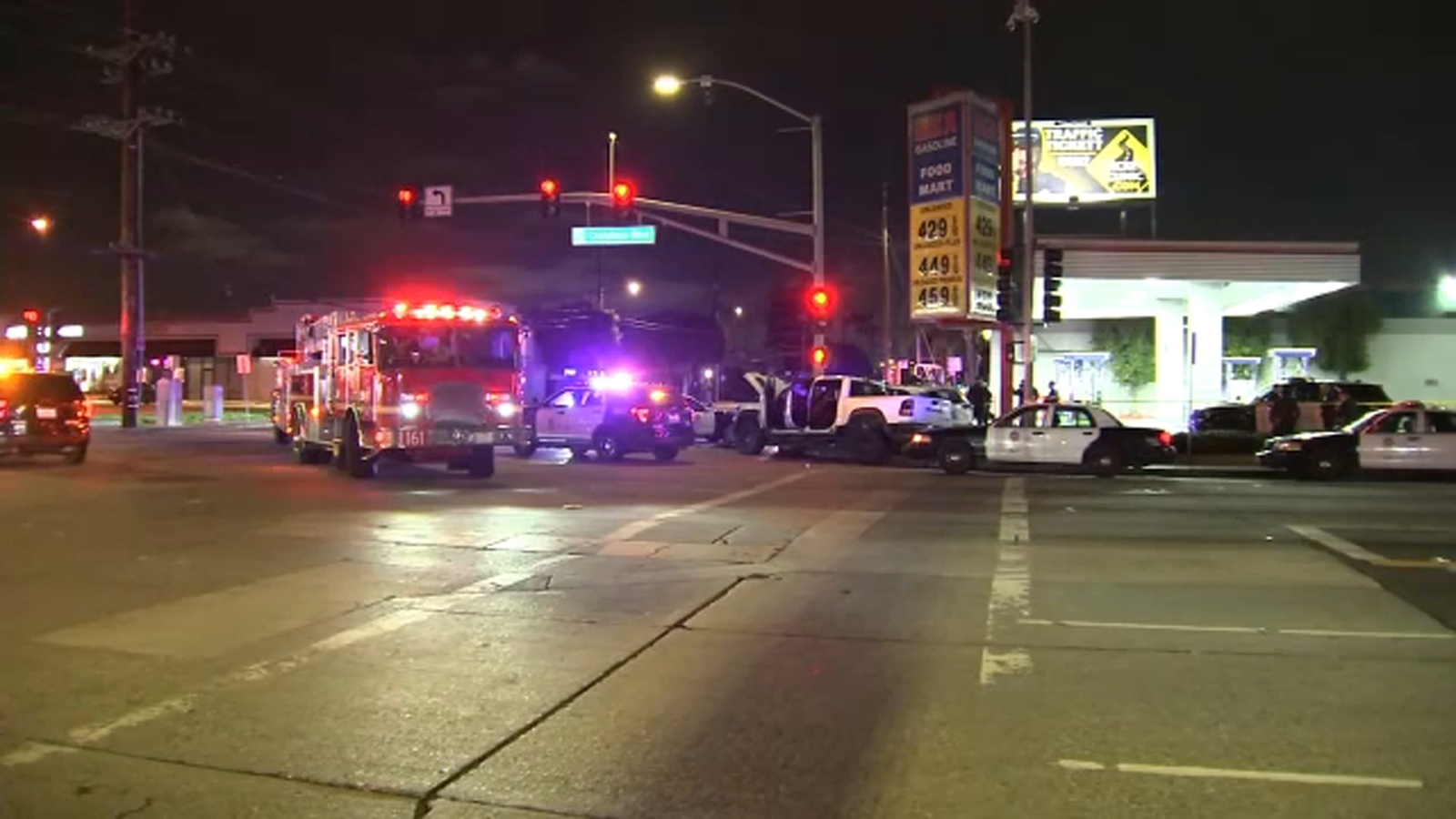 Police chase of alleged armed suspect ends in crash in Hawthorne; 2 ...