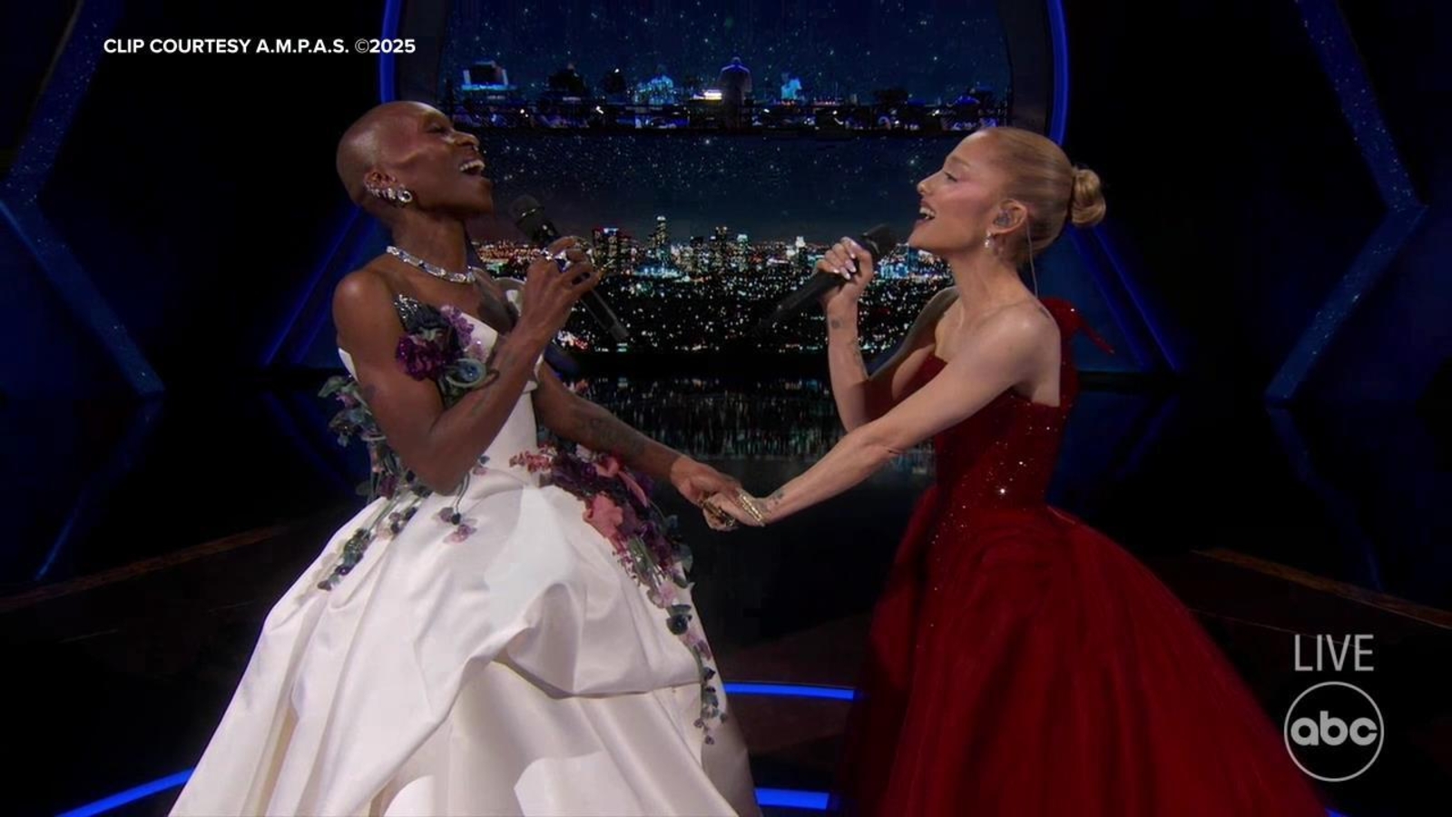 Ariana Grande, Cynthia Erivo open 2025 Oscars with special musical performances