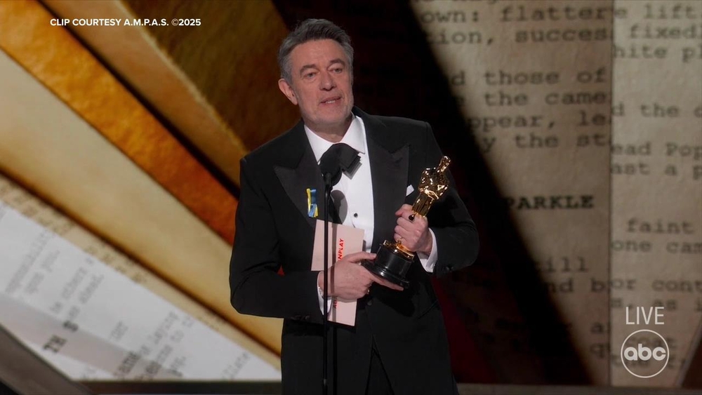 'Conclave' wins Oscar for Best Adapted Screenplay