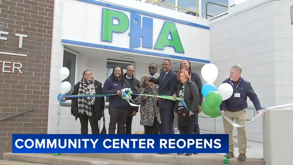 Newly-renovated Hartranft Community Center reopens in North Philadelphia