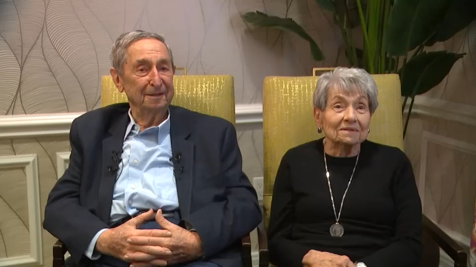 95-year-old Holocaust survivor, wife get surprise anniversary party