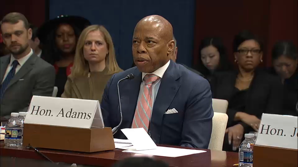 Mayor Adams testifies in front of House committee over NYC's sanctuary city status
