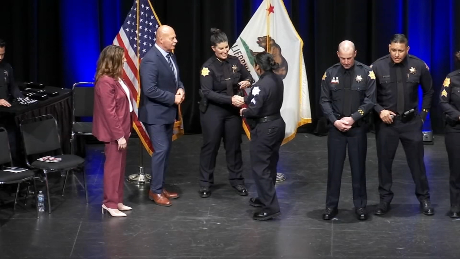 Fresno Police Department honors dozens of officers, including sergeant who survived ambush