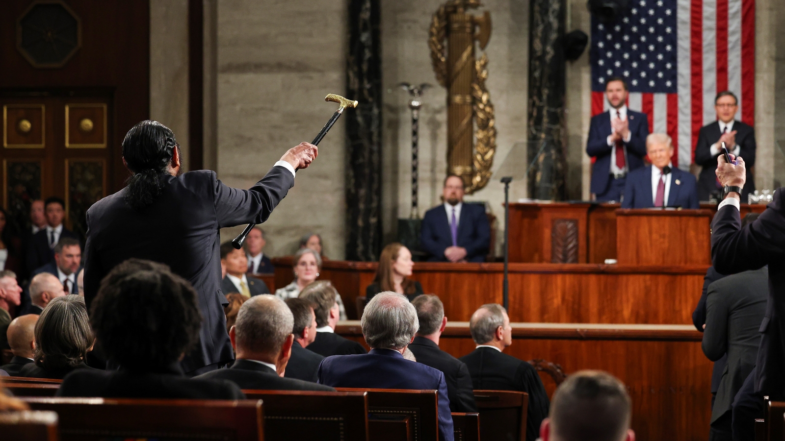 Screaming match breaks out in House after vote to censure Democrat Al