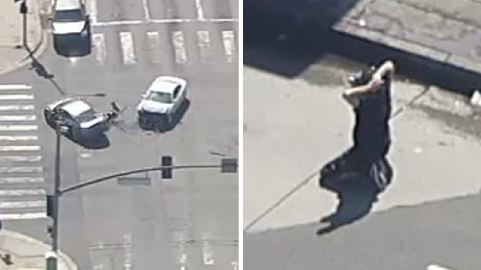 Chase suspect involved in violent crash with innocent driver at end of ...