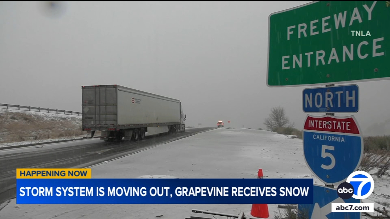 Último sistema de tormentas deja nieve en áreas como Grapevine